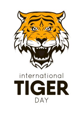 Uluslararası kaplan gün poster  