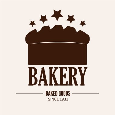 Fırın logo tasarım öğesi