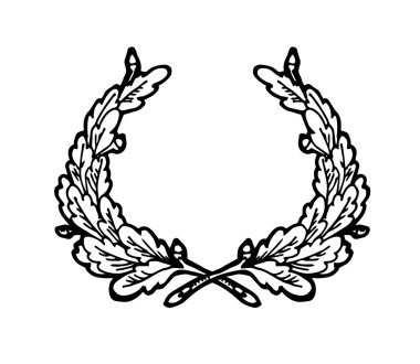 Çiçek çelenk dallar kümesi. 