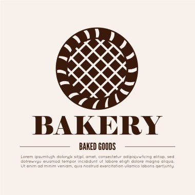 Fırın logo tasarım öğesi