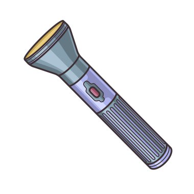 Gri metal el feneri. 