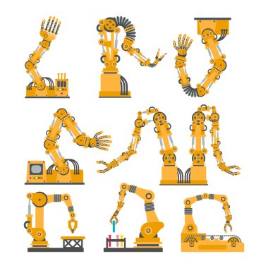 Robot simgeleri ayarlandı.