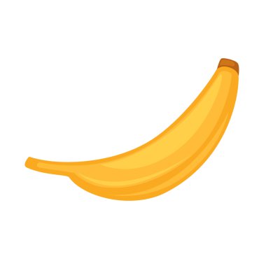 Renk muz meyve simgesi. 