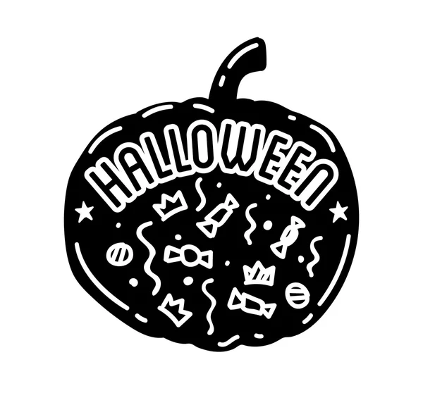 Glückliches Halloween-Design — Stockvektor