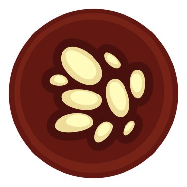 Geleneksel doğu ya da Avrupa yemekleri, haşlanmış yumurta ya da pirinçten yapılmış onigiri ile izole edilmiş kase ikonu. Sağlık ve beslenme, denge ve bitki bazlı yemekler. Restoran menüsü. Düz biçimli vektör