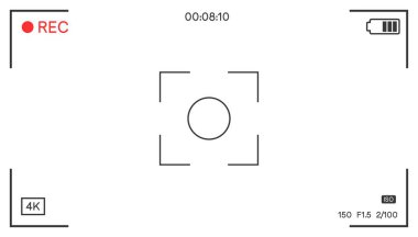 Odak vektörü ile fotoğraf ekranı kaydediliyor veya çekiliyor