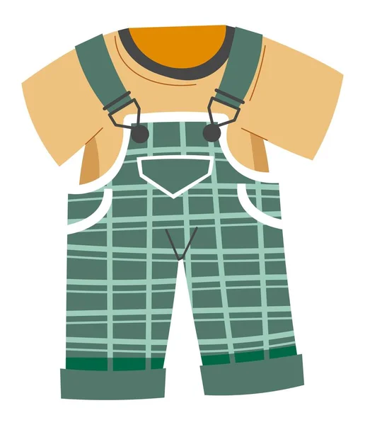 Romare Med Spännen För Barn Isolerad Kostym För Pojkar Eller — Stock vektor
