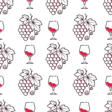 Şarap ve şarap tatma degulasyon modeli vektörü