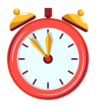 Antika alarm, çalan zilli saat.