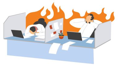 Ofis ekibi son teslim tarihi, kovulma ve stres ile buluşuyor