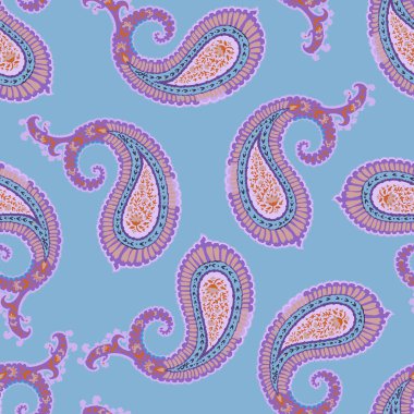 Botanik detaylarıyla renkli boho vektör tarzında geleneksel desenli şekiller. Eşarplar, giyim ürünleri ve ev aksesuarları için uygun..