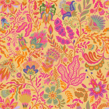 Yumuşak deniz mavisi ve bej dikey yaprak düzeni zarif dekoratif tekstil ve duvar kağıdı yüzeyi oluşturur.