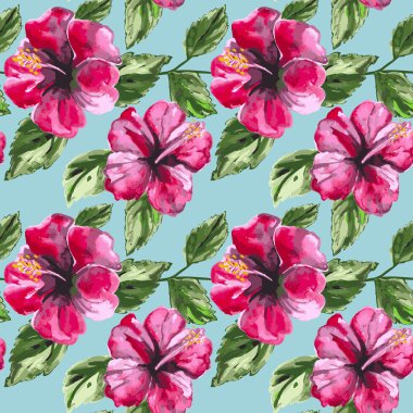 güzel sorunsuz çiçek desenli