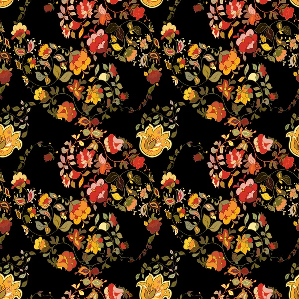 Modèle sans couture Paisley — Image vectorielle