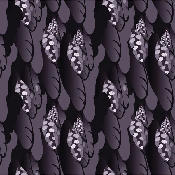 Modèle sans couture plume — Image vectorielle