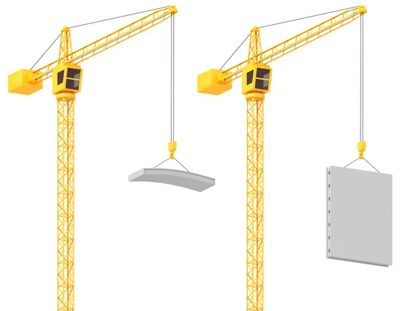Crane Isolated — Stock Photo, Image