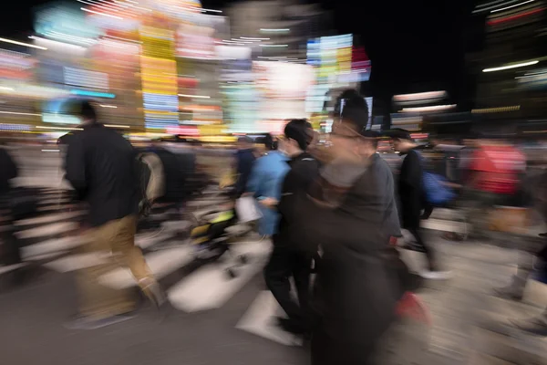 Busy Street em Asakusa, Tóquio - Japão — Fotografia de Stock