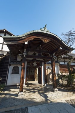  Nansenji temple at Yanaka, Tokyo . clipart