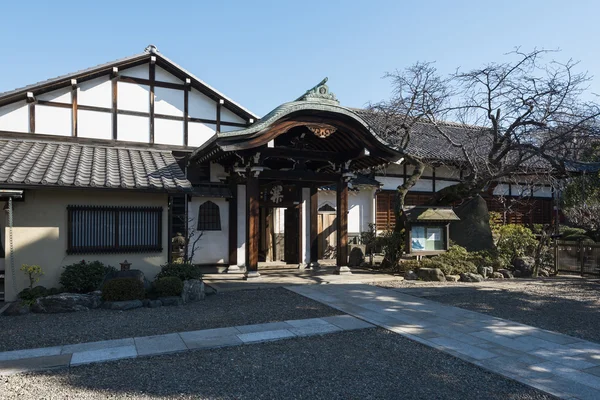 Tóquio Japão Janeiro 2016 Templo Nansenji Yanaka Tóquio Yanaka Dos — Fotografia de Stock