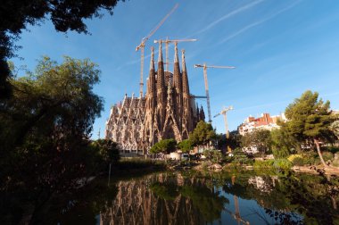 Sagrada Familia, Barselona, İspanya.