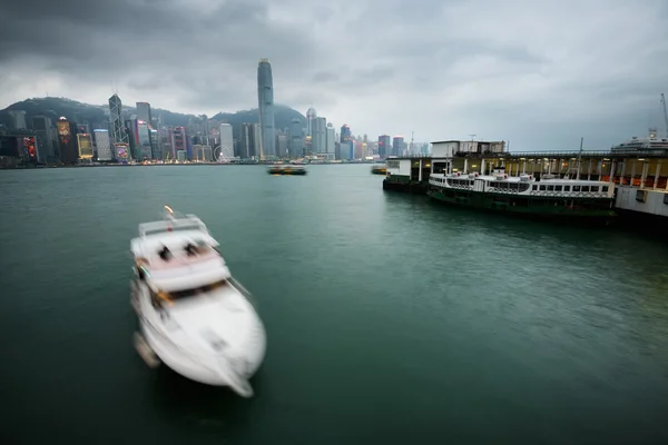 Hongkong Skyline. — Stock Fotó