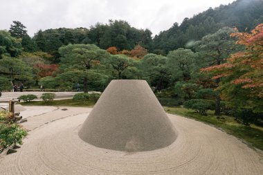Ginkakuji Tapınağı ve Bahçe, Kyoto, Japonya. 