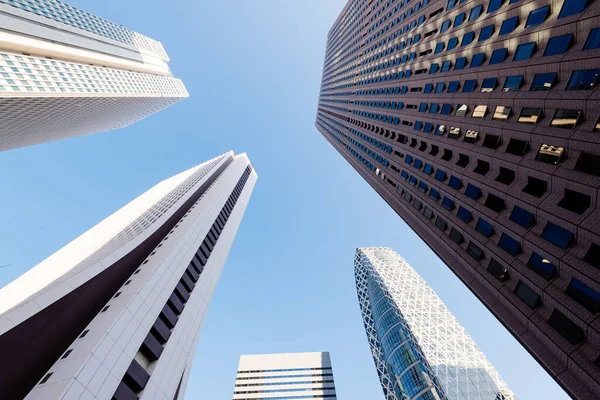 Edifício Escritório Moderno Shinjuku City Tóquio Japão — Fotografia de Stock