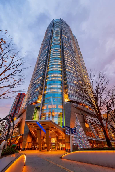 Токио Япония Декабря 2015 View Roppongi Hills Mori Tower Лицензионные Стоковые Изображения