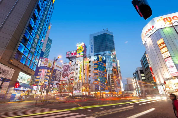 Tokio Japonsko Ledna 2016 Pohled Ulice Okres Akihabara Japonském Tokiu — Stock fotografie