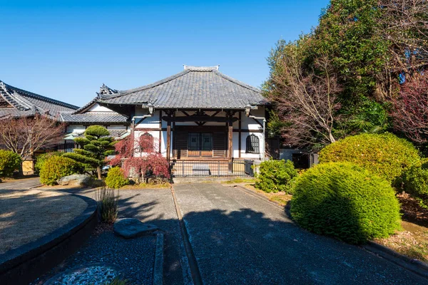 Tóquio Japão Janeiro 2016 Templo Enmei Yanaka Tóquio Japão Yanaka — Fotografia de Stock