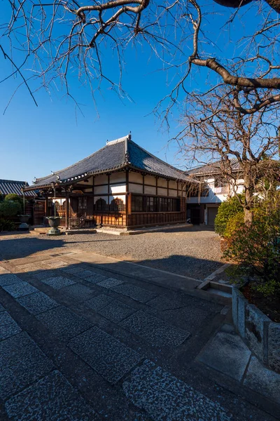 Tokio Japan Januari 2016 Site Van Beroemde Ryusen Tempel Tokio — Stockfoto