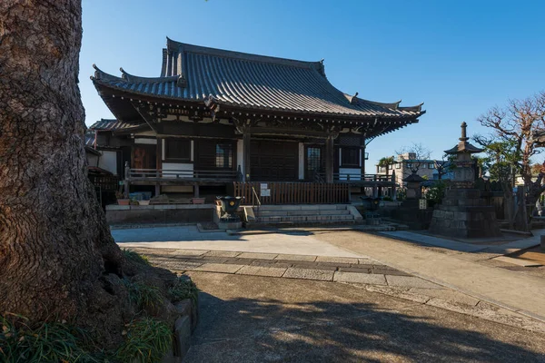 Tóquio Japão Janeiro 2016 Local Famoso Templo Ryusen Tóquio Japão — Fotografia de Stock