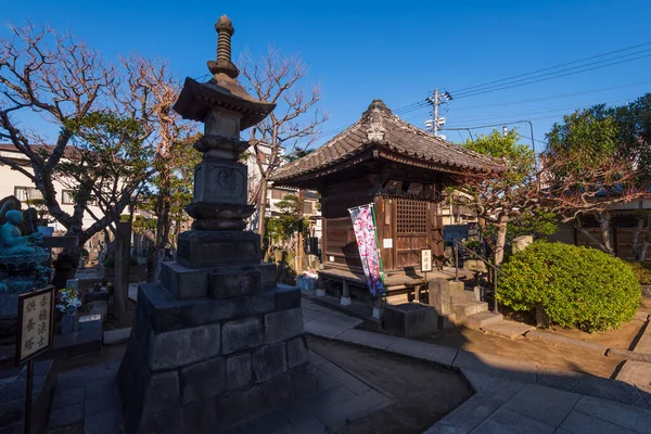 Tokio Japonia Stycznia 2016 Miejsce Słynnej Świątyni Ryusen Tokio Japonia — Zdjęcie stockowe