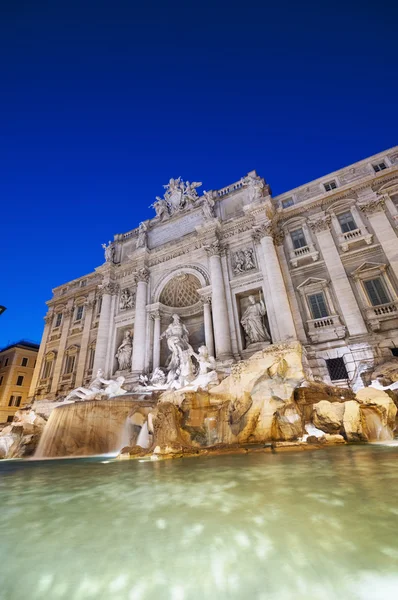 Trevifontein, rome - Italië. — Stockfoto