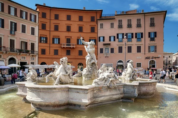 Piazza navona, Roma - İtalya — Stok fotoğraf