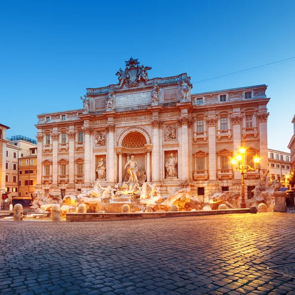 Trevifontein, rome - Italië — Stockfoto