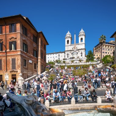 İspanyol adımları, Roma - İtalya