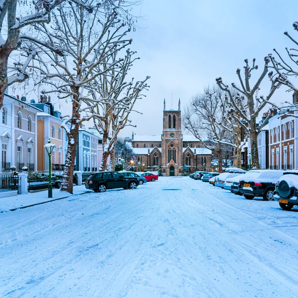 Inverno em Londres. — Fotografia de Stock