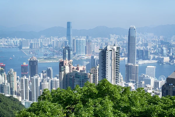 Hongkong Skyline - Stock-foto
