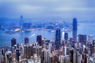 Hong Kong Skyline clipart
