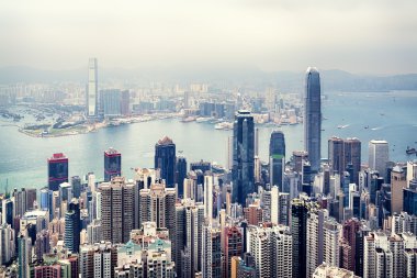 Hong kong manzarası