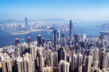 Hong kong manzarası
