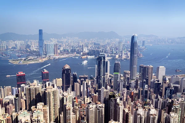 Horizonte de Hong Kong — Foto de Stock