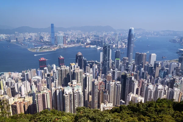 Hongkong Skyline — Stock Fotó