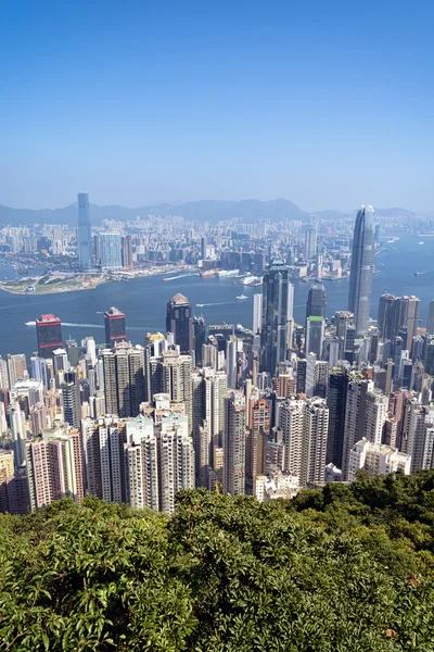 Horizonte de Hong Kong — Foto de Stock