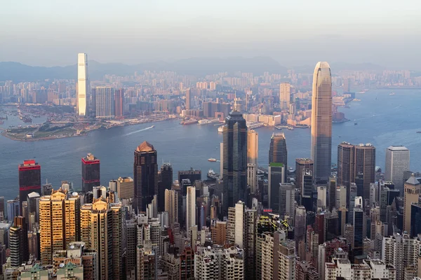 Horizonte de Hong Kong — Foto de Stock