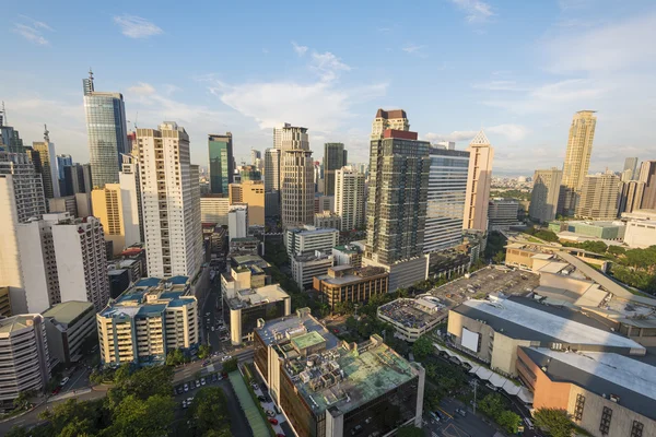 Στον ορίζοντα Makati, Φιλιππίνες — Φωτογραφία Αρχείου