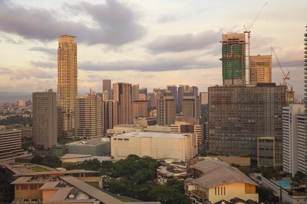 Malati Skyline, Filipinas —  Fotos de Stock