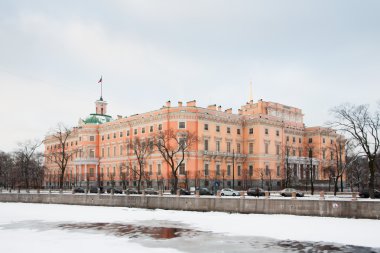 Landmark St. Petersburg, Mikhailovsky Kalesi. Fontanka Nehri 