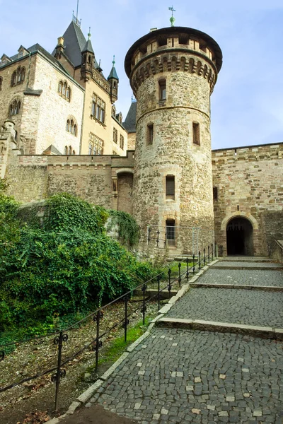 Zamek wernigerode w Niemczech. Harz. — Zdjęcie stockowe